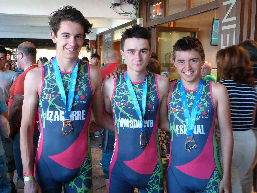 Terceros en el Campeonato de Espa&ntilde;a de Triatl&oacute;n Cros (Aguilar de Campoo)